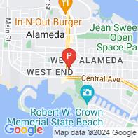 View Map of 1442 Webster Street,Alameda,CA,94501
